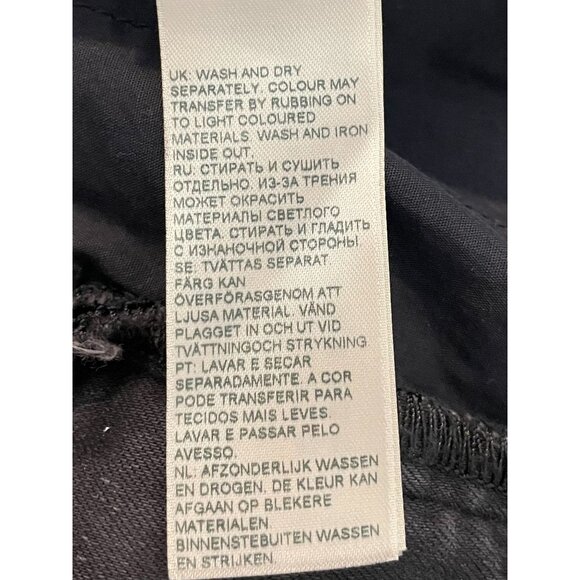 NWT Jen 7 Cropped Kick Jeans Size 18 Light Wash Whiskers Zip Stretch - Picture 8 of 14